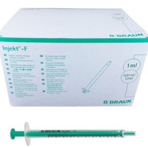 Sterile Spritze i.U. 1ml 2-teilig INJECT-F SOLO 100Stk